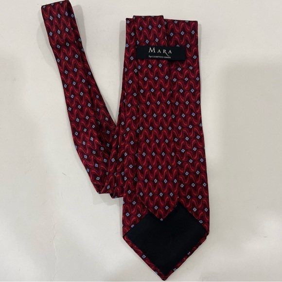 Countess Mara Men’s Silk Tie ~ Made In Italy - Picture 3 of 6